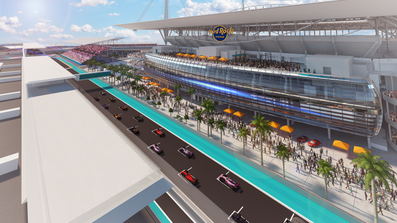 Illustration for article titled F1 Strikes Preliminary Deal To Hold 2021 Race At Miami Dolphins Stadium